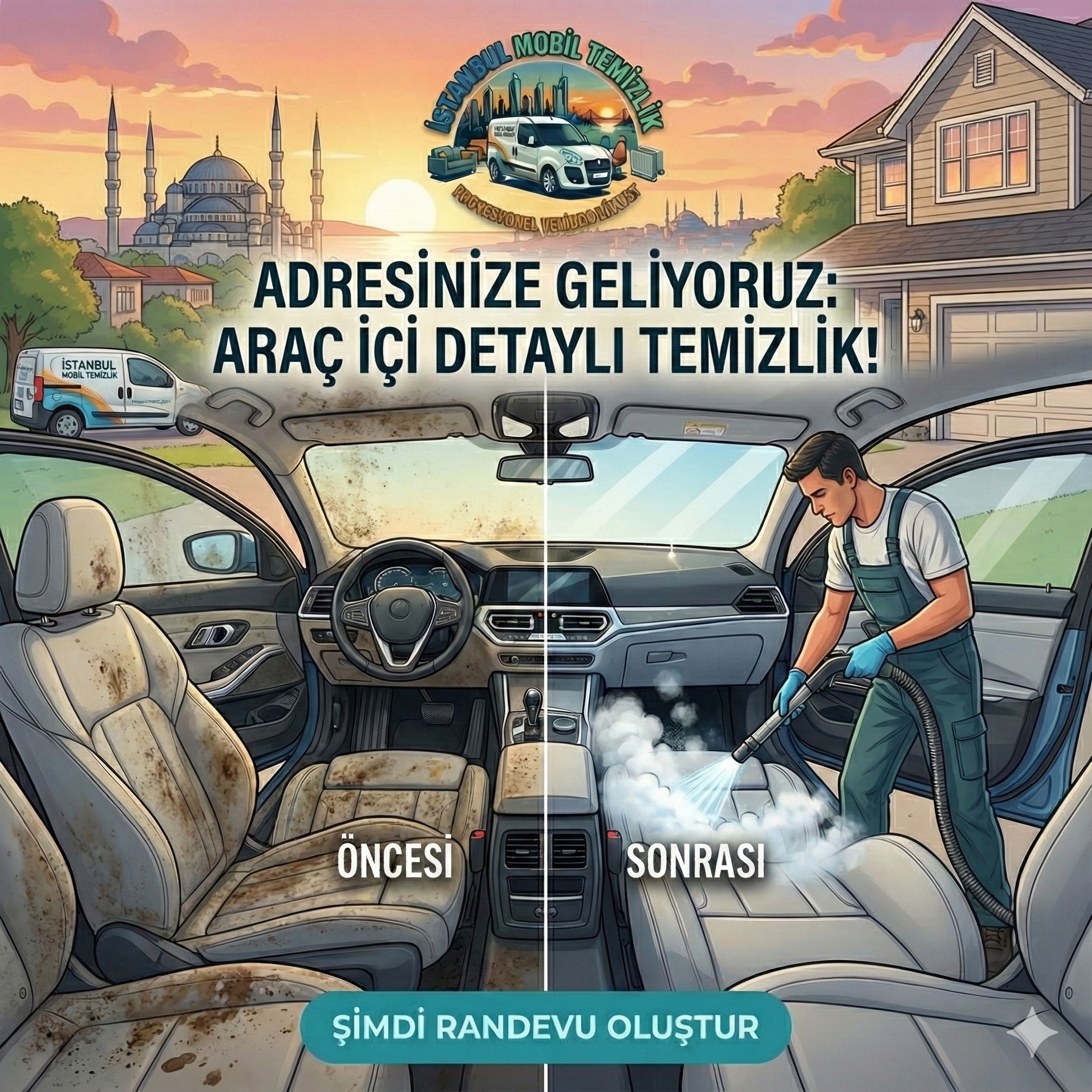 Araç Detaylı Temizlik